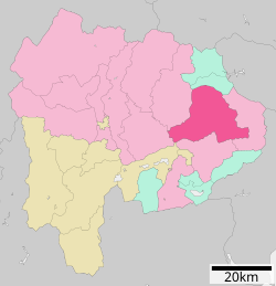 Otsuki in Yamanashi Prefecture Ja